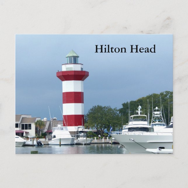 Postal Faro de Hilton Head (Anverso)