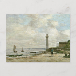 Postal Faro de Honfleur, 1864-66 (aceite en el panel)