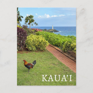 Postal Faro de Kauai Ninini Point Hawaii
