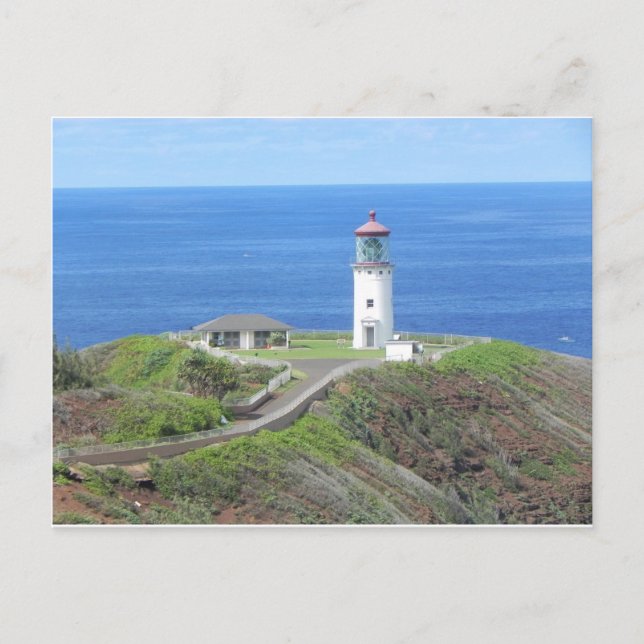 Postal Faro de Kilauea (Anverso)