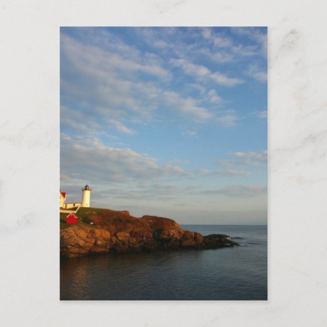 Postal Faro de la isla (Anverso)