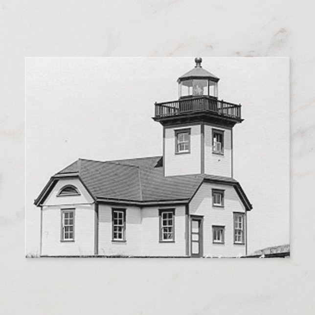 Postal Faro de la isla de Patos (Anverso)
