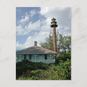 Postal Faro de la isla Sanibel