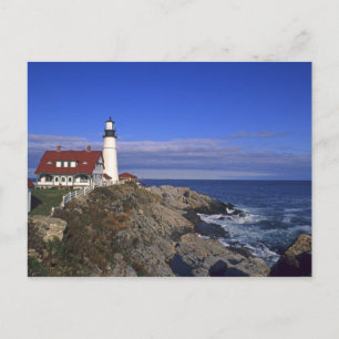 Postal Faro de luz de cabeza de Portland Maine