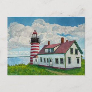 Postal Faro de Maine