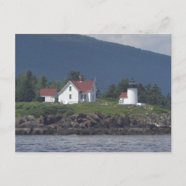 Postal Faro de Maine (Anverso)