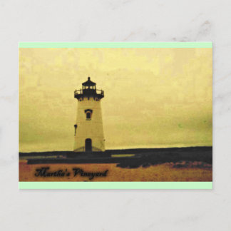 Postal Faro de Marthas Vineyard