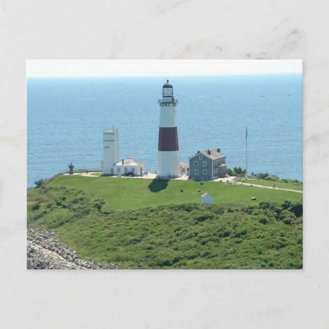 Postal Faro de Montauk Point (Anverso)