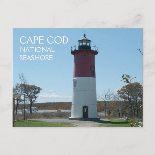 Postal Faro de Nauset, Parque Nacional Cabo Cod (Anverso)