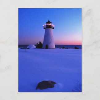 Postal Faro de Ned's Point (retrato)