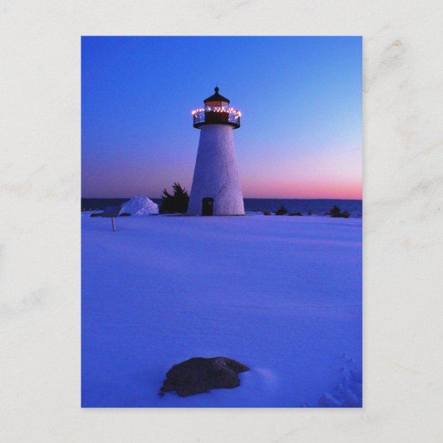 Postal Faro de Ned's Point (retrato) (Anverso)