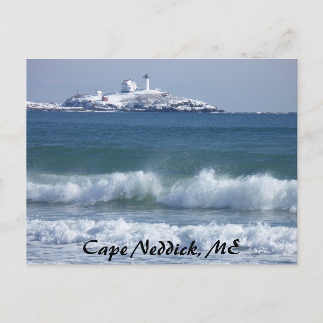 Postal Faro de nubble 2 (Anverso)