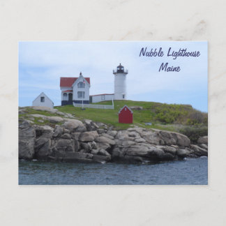 Postal Faro de Nubble - Maine