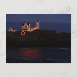 Postal Faro de Nubbles Luces Postales-Vacacionales