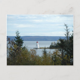 Postal Faro de Nueva Escocia