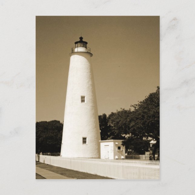 Postal Faro de Ocracoke (Anverso)