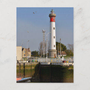 Postal Faro de Ouistreham en Francia