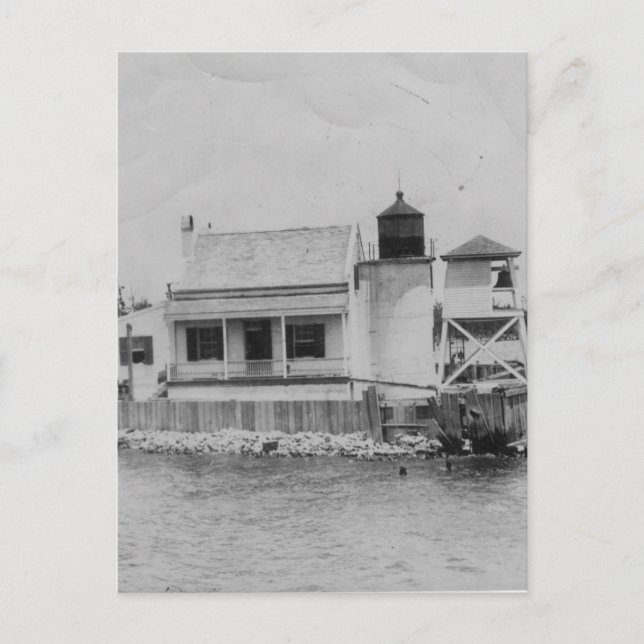 Postal Faro de paso Manchac 2 (Anverso)