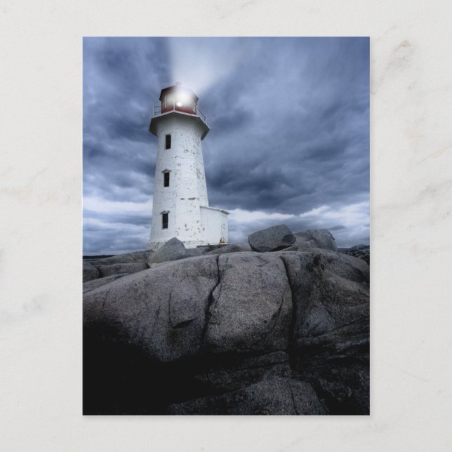 Postal Faro de Peggy's Cove (Anverso)