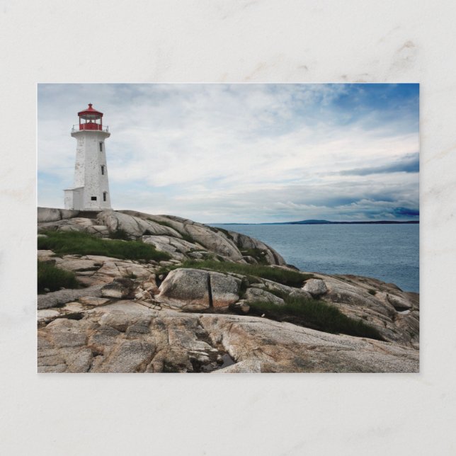 Postal Faro de Peggy's Cove (Anverso)