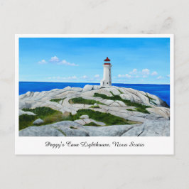 Postal Faro de Peggy's Cove