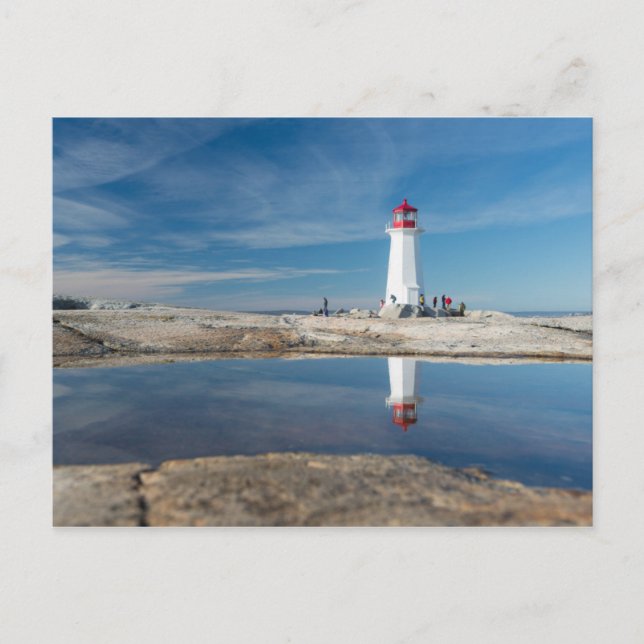 Postal Faro De Peggy'S Cove | Canadá (Anverso)