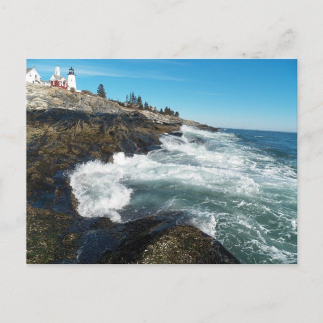 Postal Faro de Pemaquid Point (Anverso)
