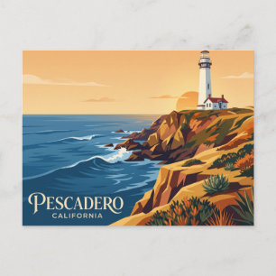 Postal Faro de Pigeon Point EE. UU.