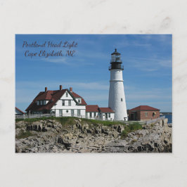 Postal Faro de Portland Head, Maine