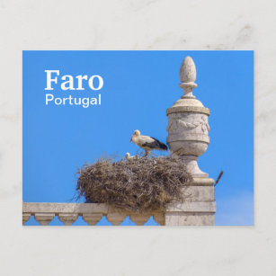 Postal Faro de Portugal en el Algarve