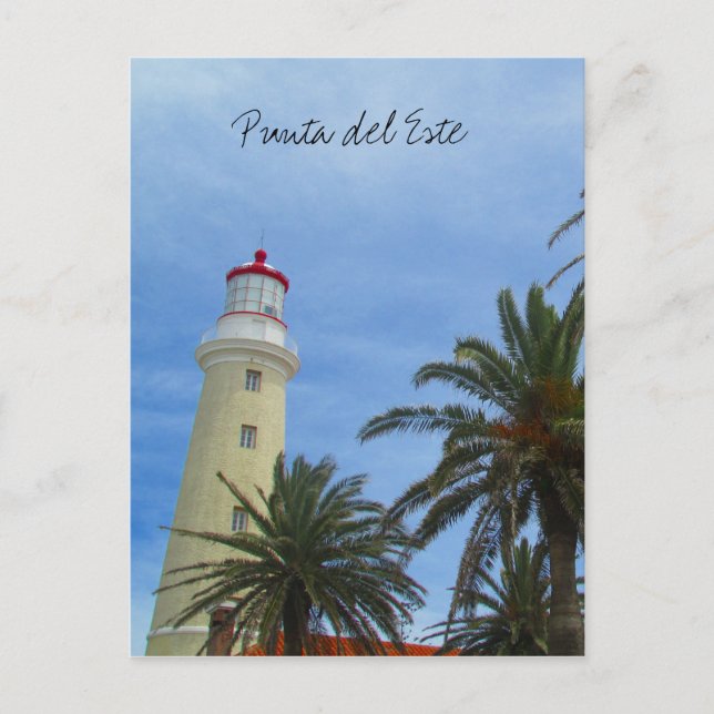 Postal faro de punta este (Anverso)