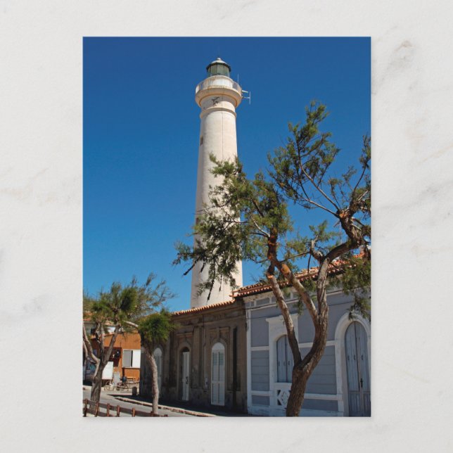 Postal Faro de Punta Secca, Sicilia, Italia (Anverso)