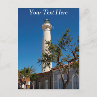 Postal Faro de Punta Secca, Sicilia, Italia