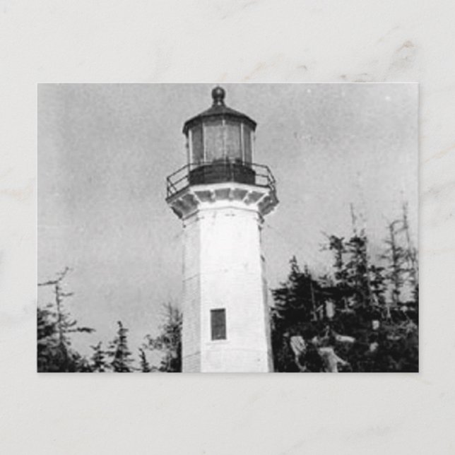 Postal Faro de punto de árbol (Anverso)