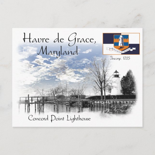 Postal Faro de punto de concordia (Anverso)