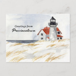 Postal Faro de Race Point Provincetown Cape Cod