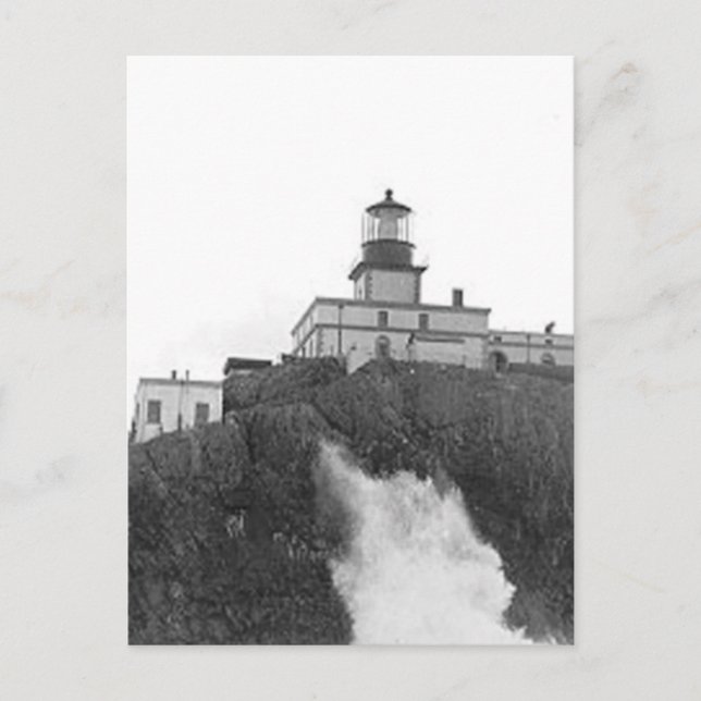 Postal Faro de rock de Tillamook (Anverso)