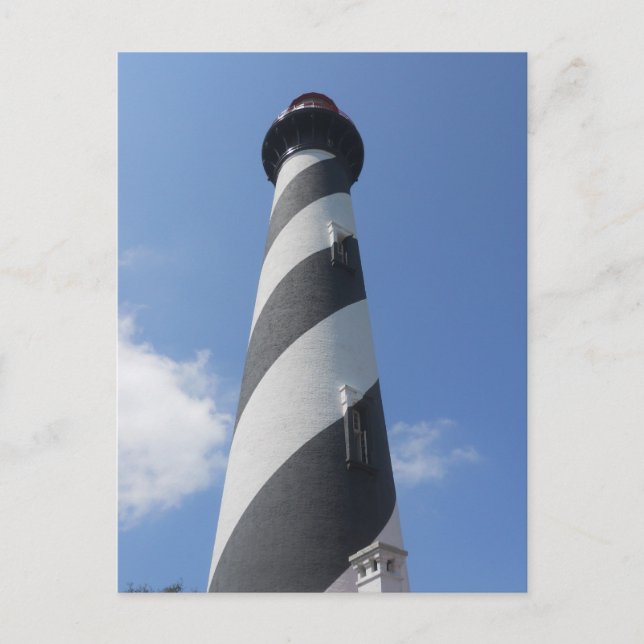 Postal Faro de San Agustín, St. Augustine Florida 3 (Anverso)