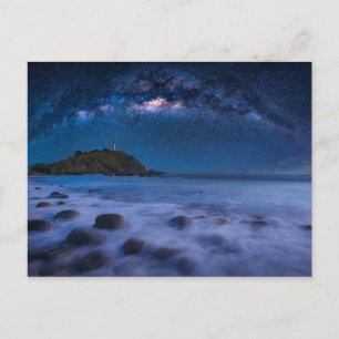 Postal Faro de Seascape Vía Láctea Isla Lanta Krabi