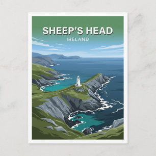 Postal Faro de Sheep's Head Bantry Irlanda