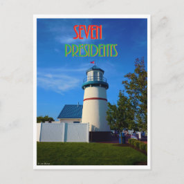 Postal Faro de siete presidentes