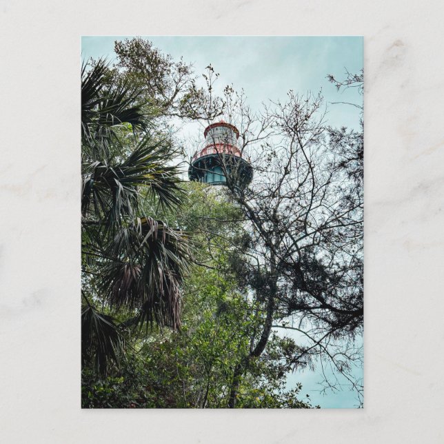 Postal Faro de St. Augustine (Anverso)