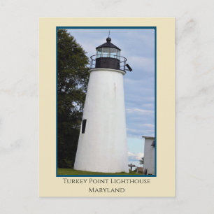Postal Faro de Turkey Point Maryland
