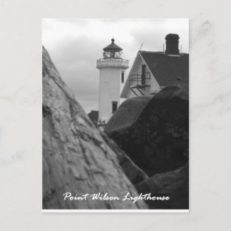 Postal Faro de Wilson del punto, puerto Townsend, Oregon
