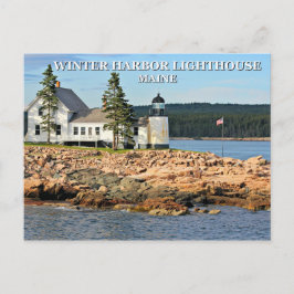 Postal Faro de Winter Harbour, Maine