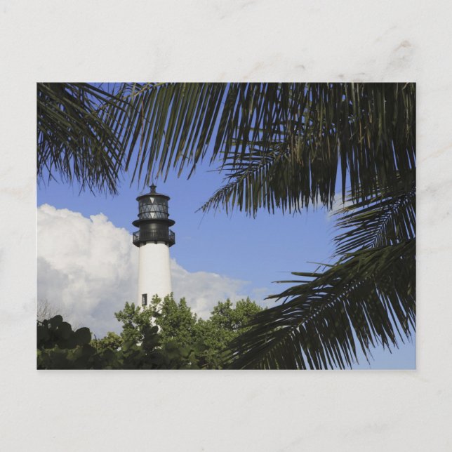 Postal Faro del Cabo de la Florida de Bill Baggs 2 (Anverso)