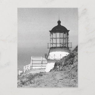 Postal Faro del Cabo Mendocino