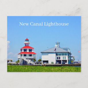 Postal Faro del Nuevo Canal Nueva Orleans LA EE. UU. Tarj