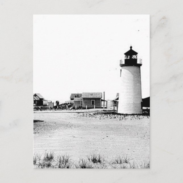 Postal Faro del puerto de Newburyport (Anverso)
