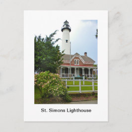Postal Faro del St. Simons